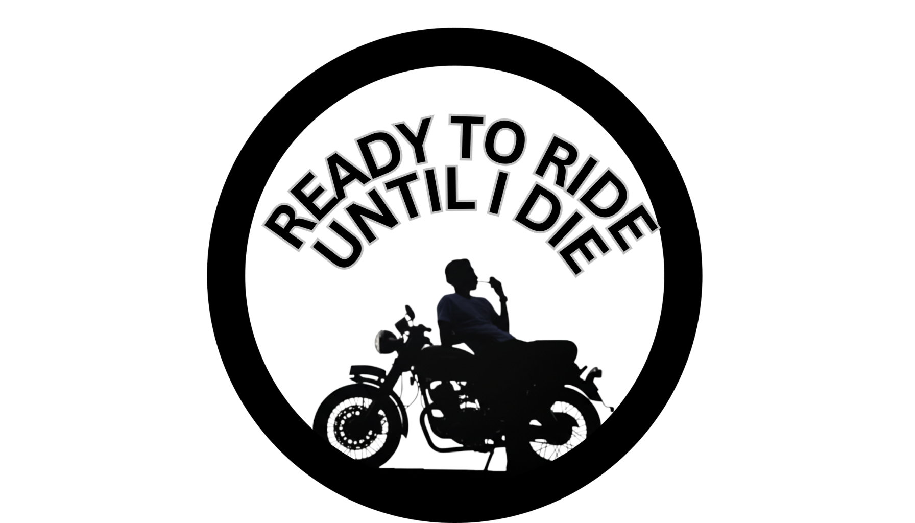 Ready to Ride premium oversized tee