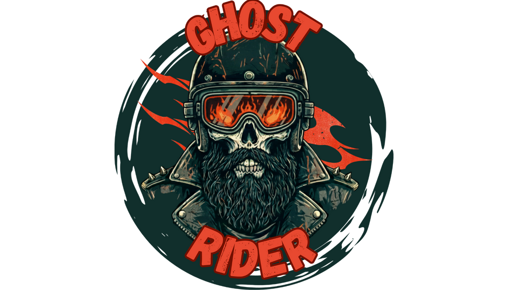 Ghost Rider Oversized Graphic Tee