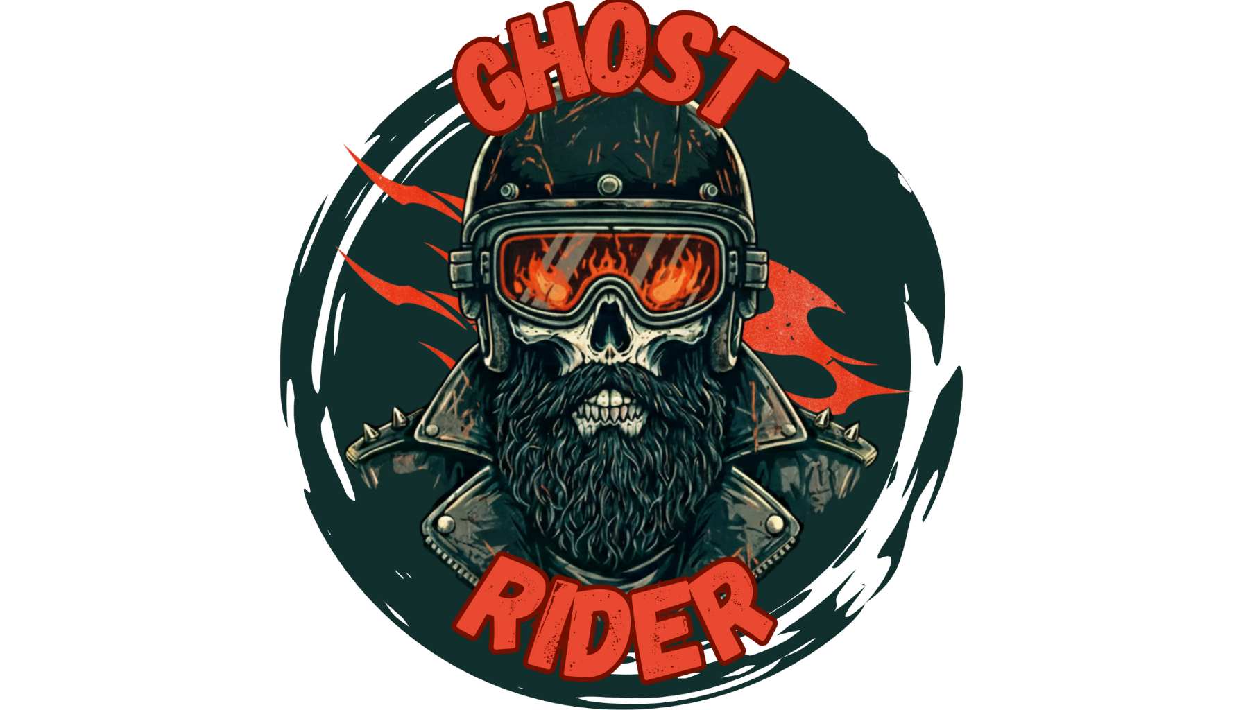 Ghost Rider Oversized Graphic Tee