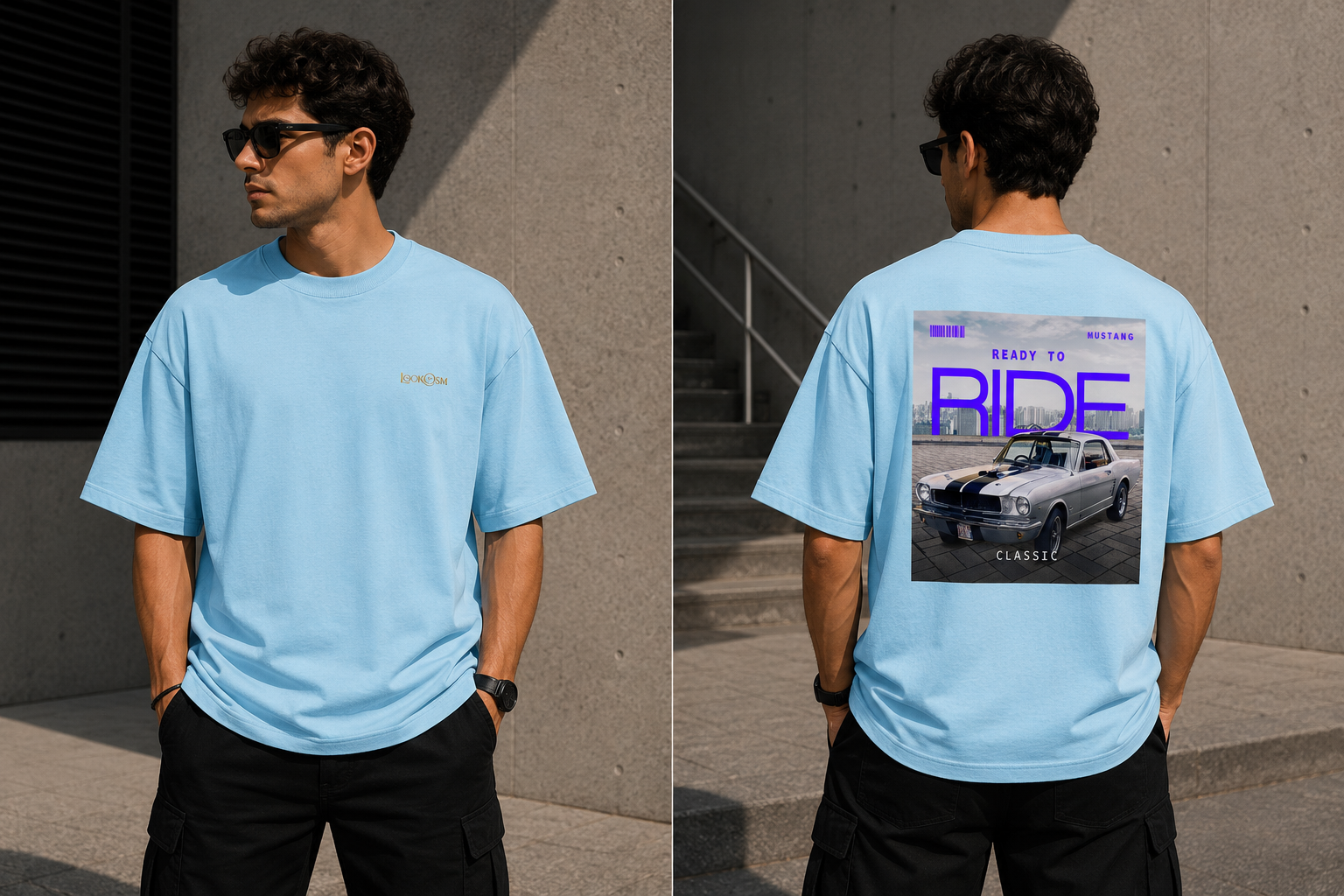 Mustang Oversized Tee