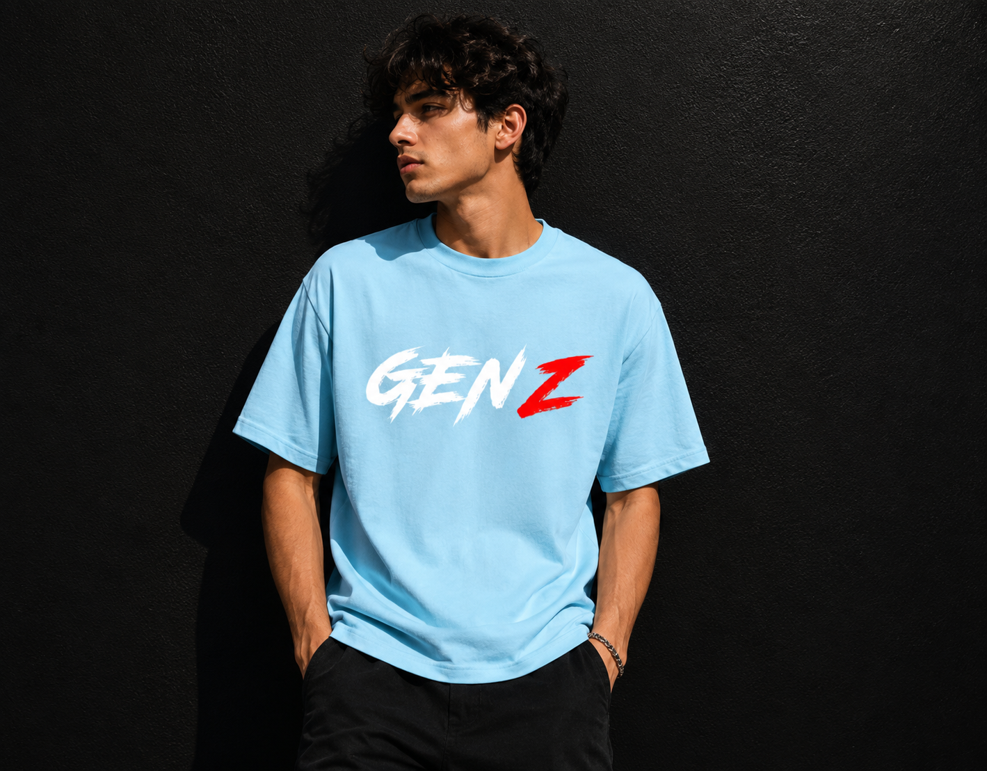 GEN Z  Unisex Oversized Tee