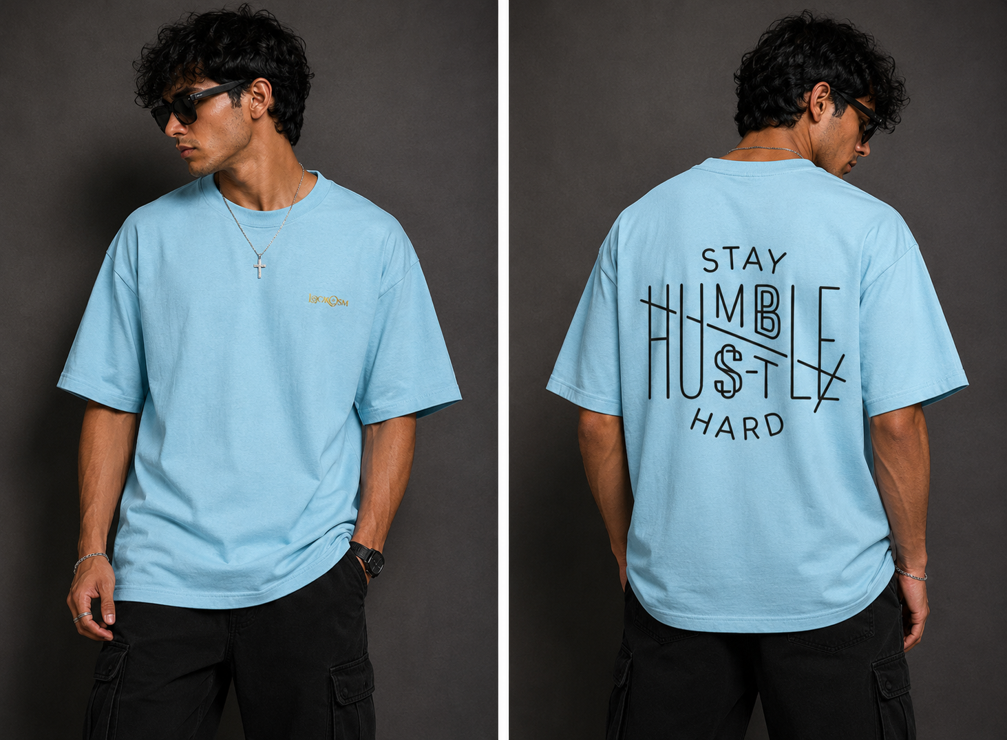 Stay Humble Premium Oversized Tee