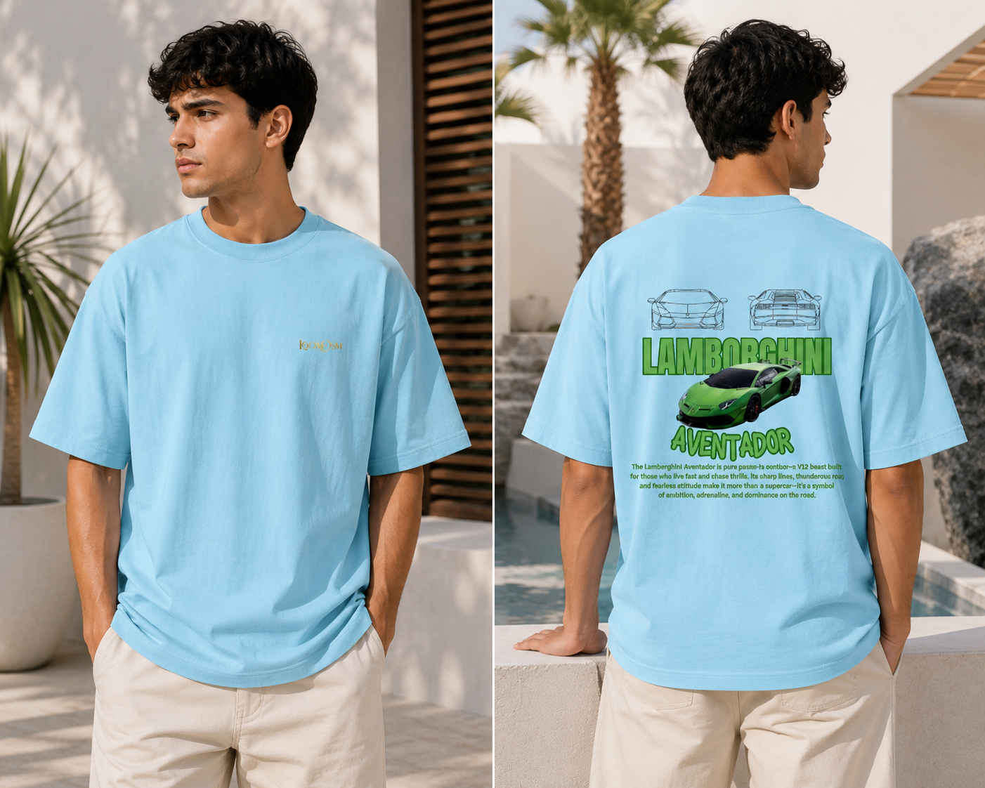 Lamborghini Oversized T-Shirt