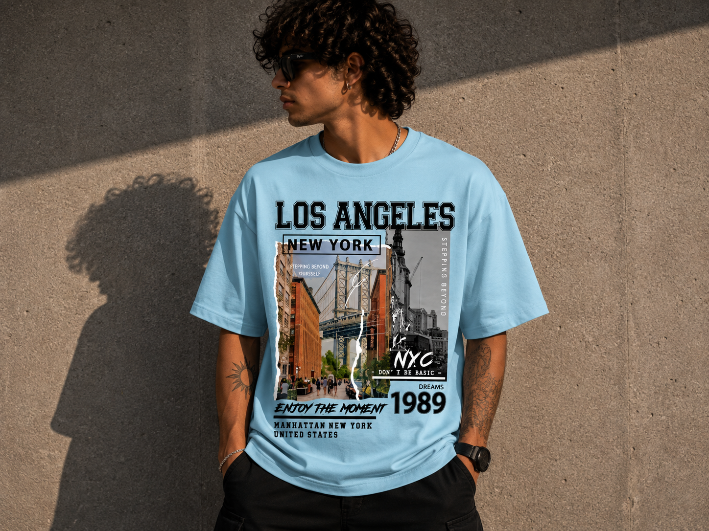 LOS ANGELES Oversized Tee