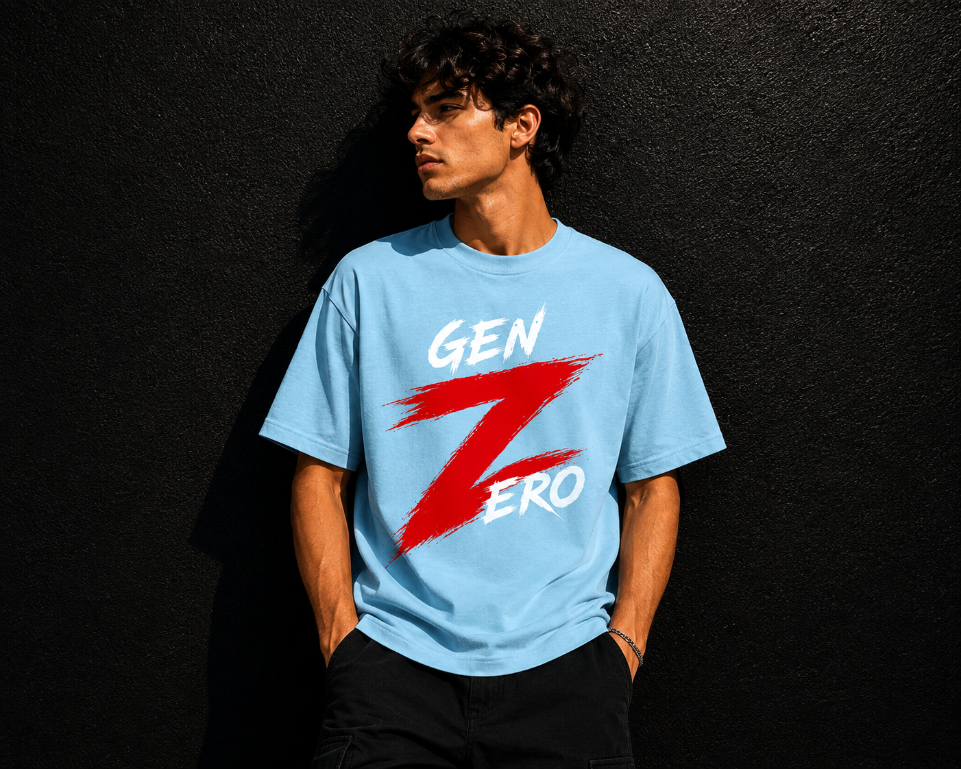 GEN ZERO Unisex Oversized Tee