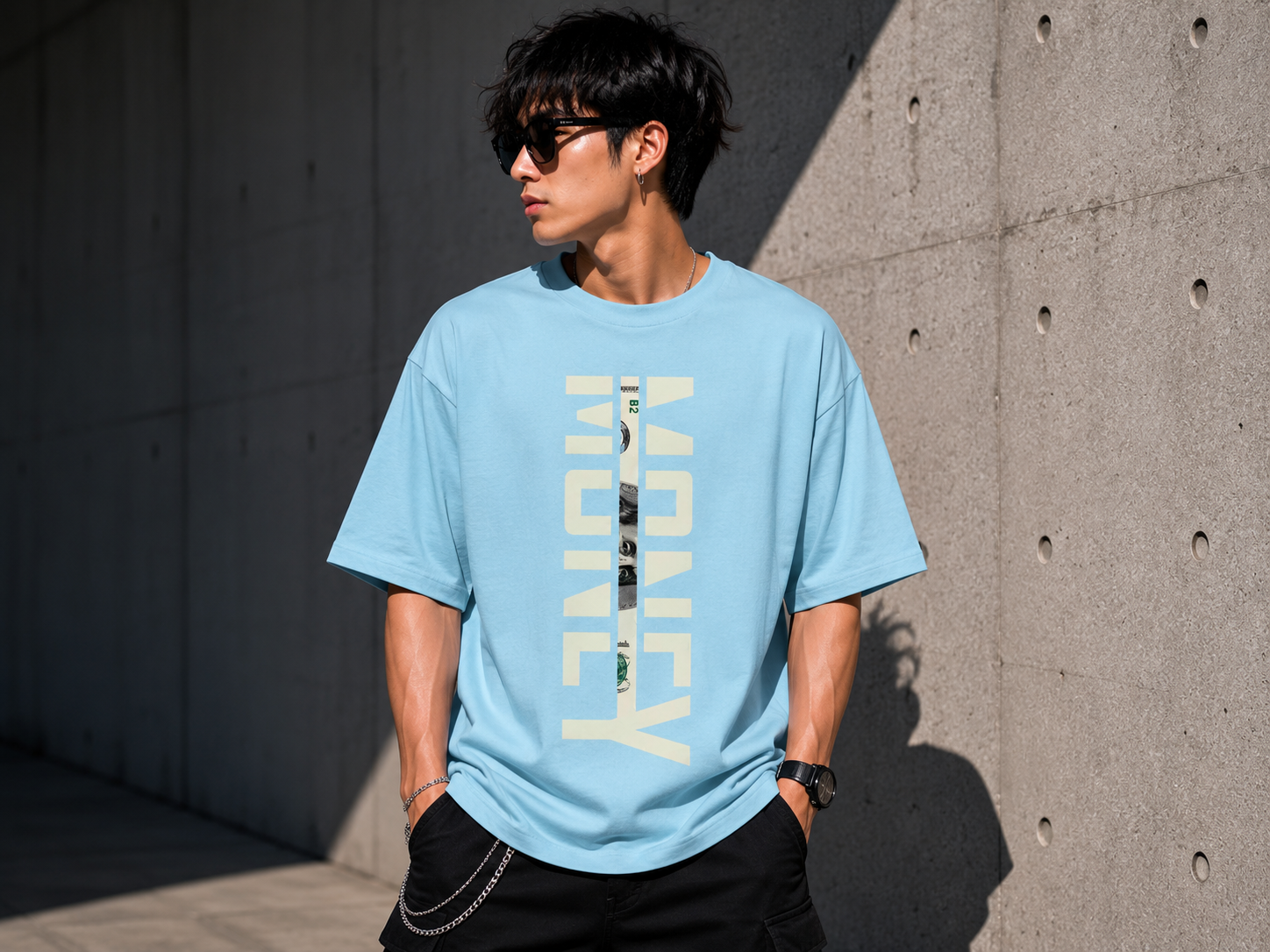 Money Unisex Oversized Tee