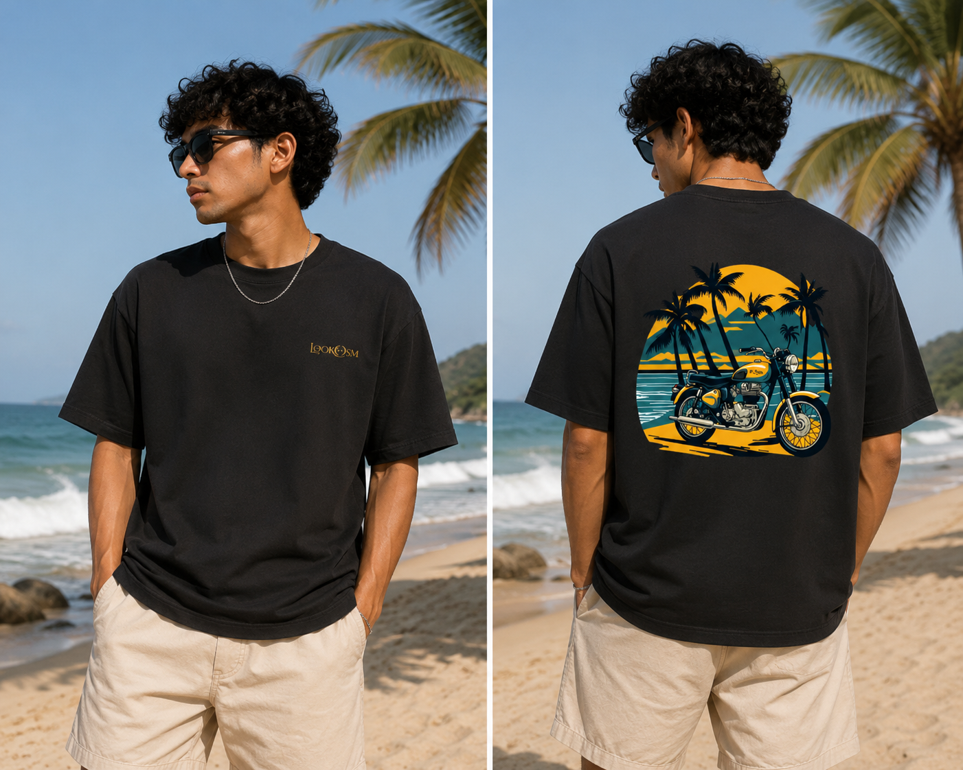 Sunset Ride Oversized Tee
