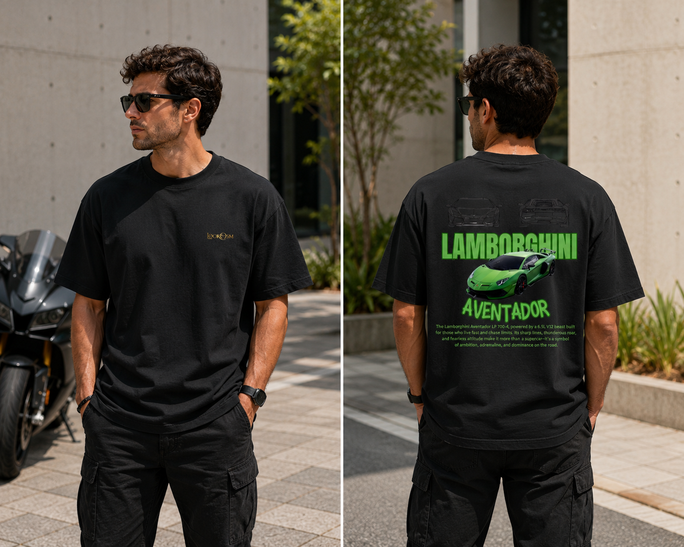 Lamborghini Oversized T-Shirt