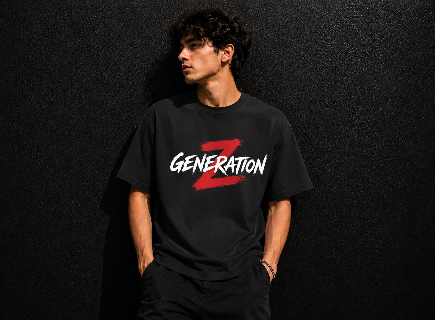 Generation Z Unisex Oversized Tee