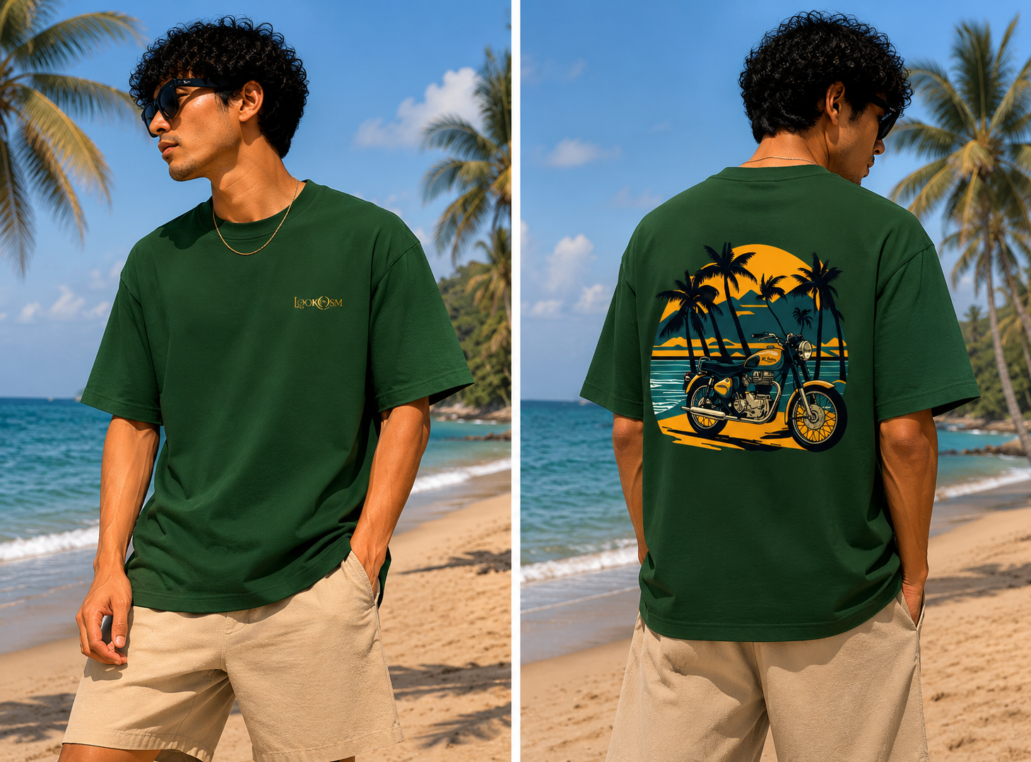 Sunset Ride Oversized Tee