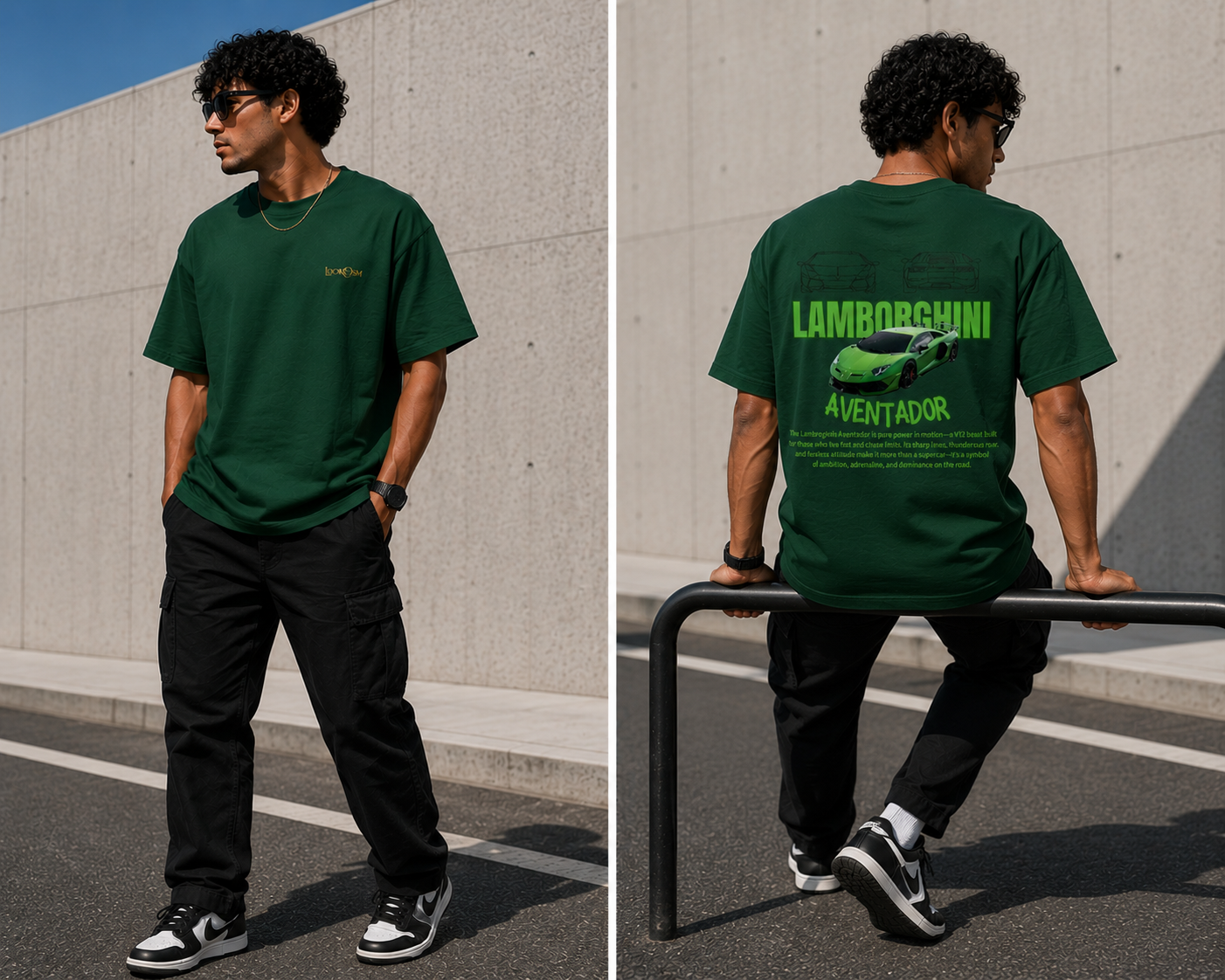 Lamborghini Oversized T-Shirt
