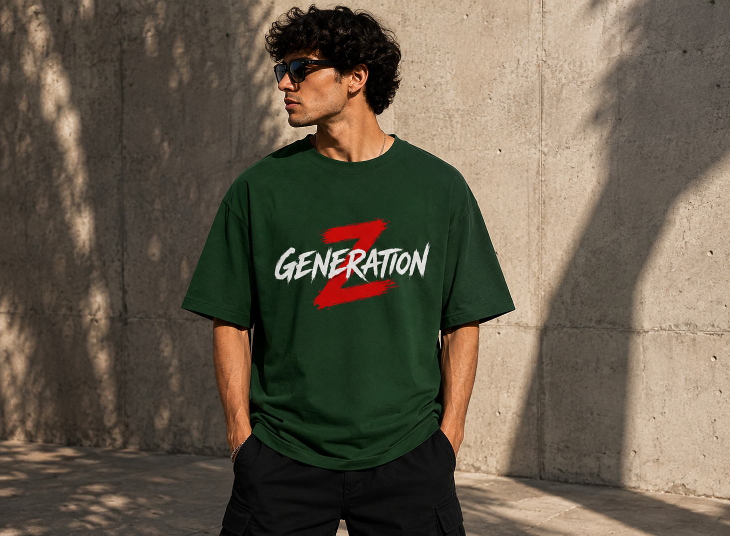 Generation Z Unisex Oversized Tee