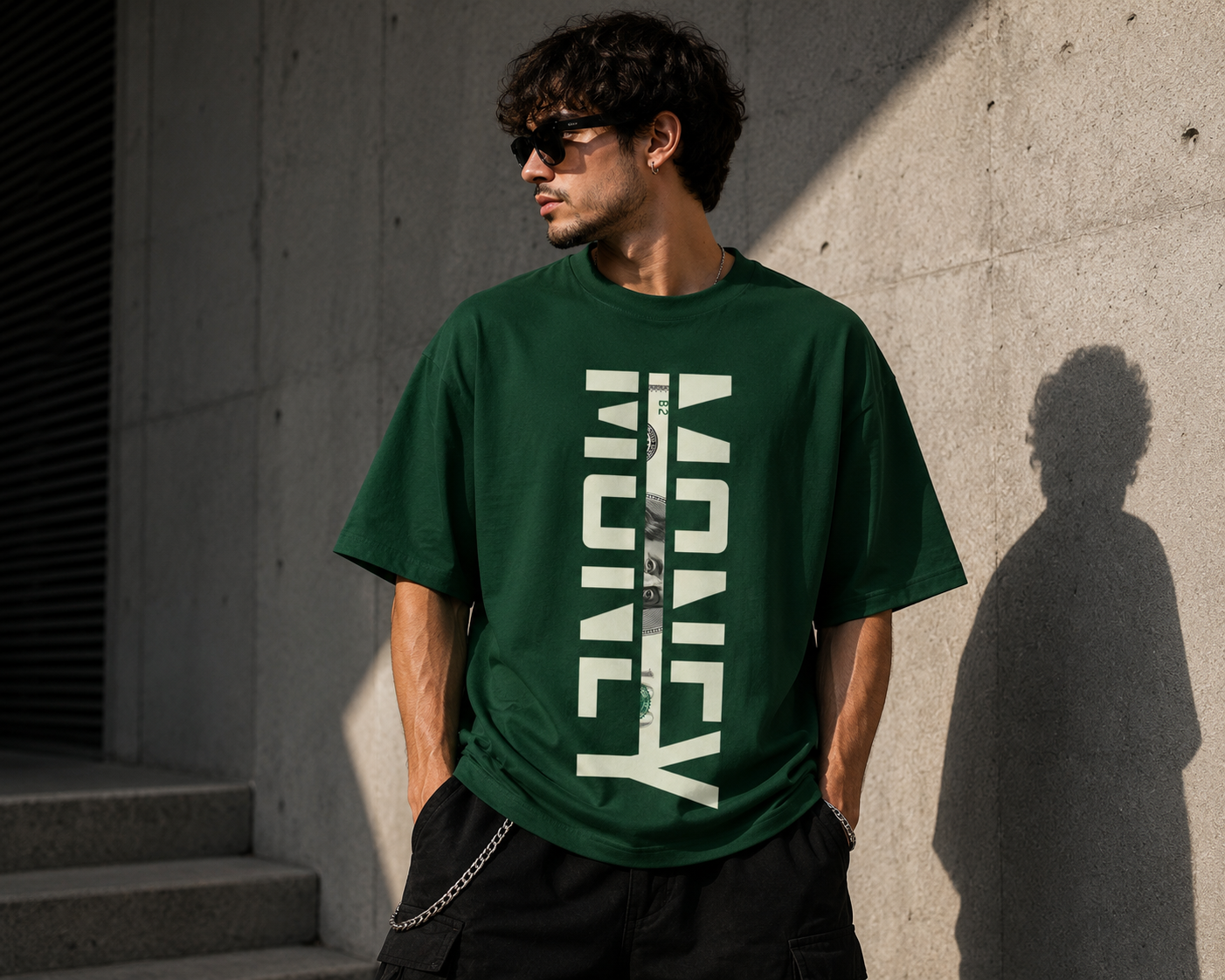 Money Unisex Oversized Tee