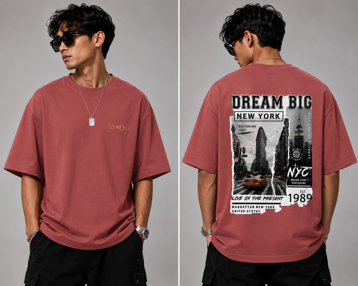 Dream Big NYC Oversized Tee