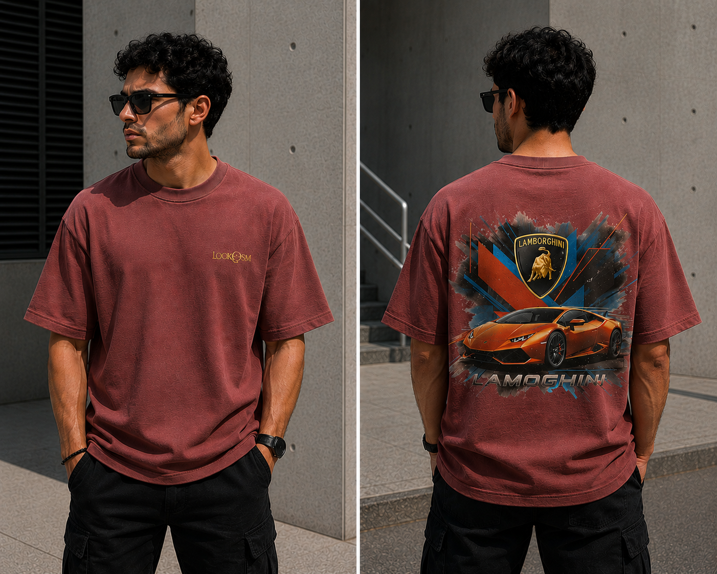 Lamborghini Oversized Tee