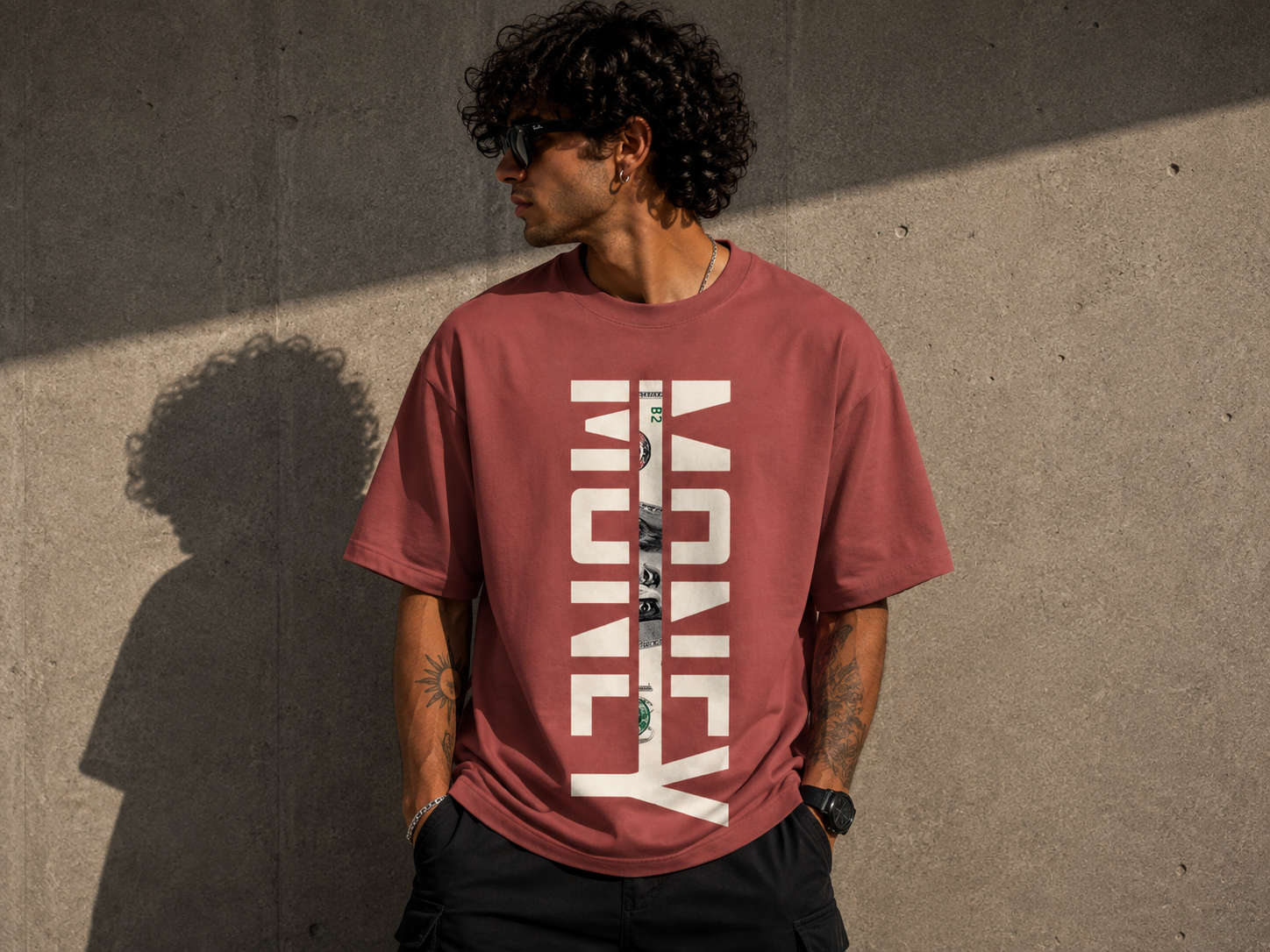 Money Unisex Oversized Tee