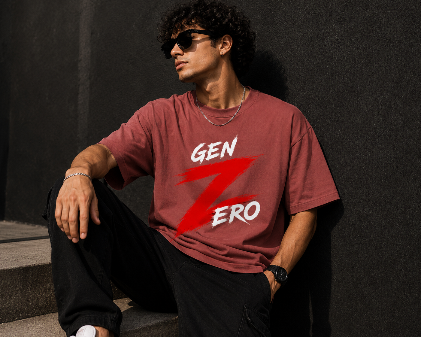 GEN ZERO Unisex Oversized Tee
