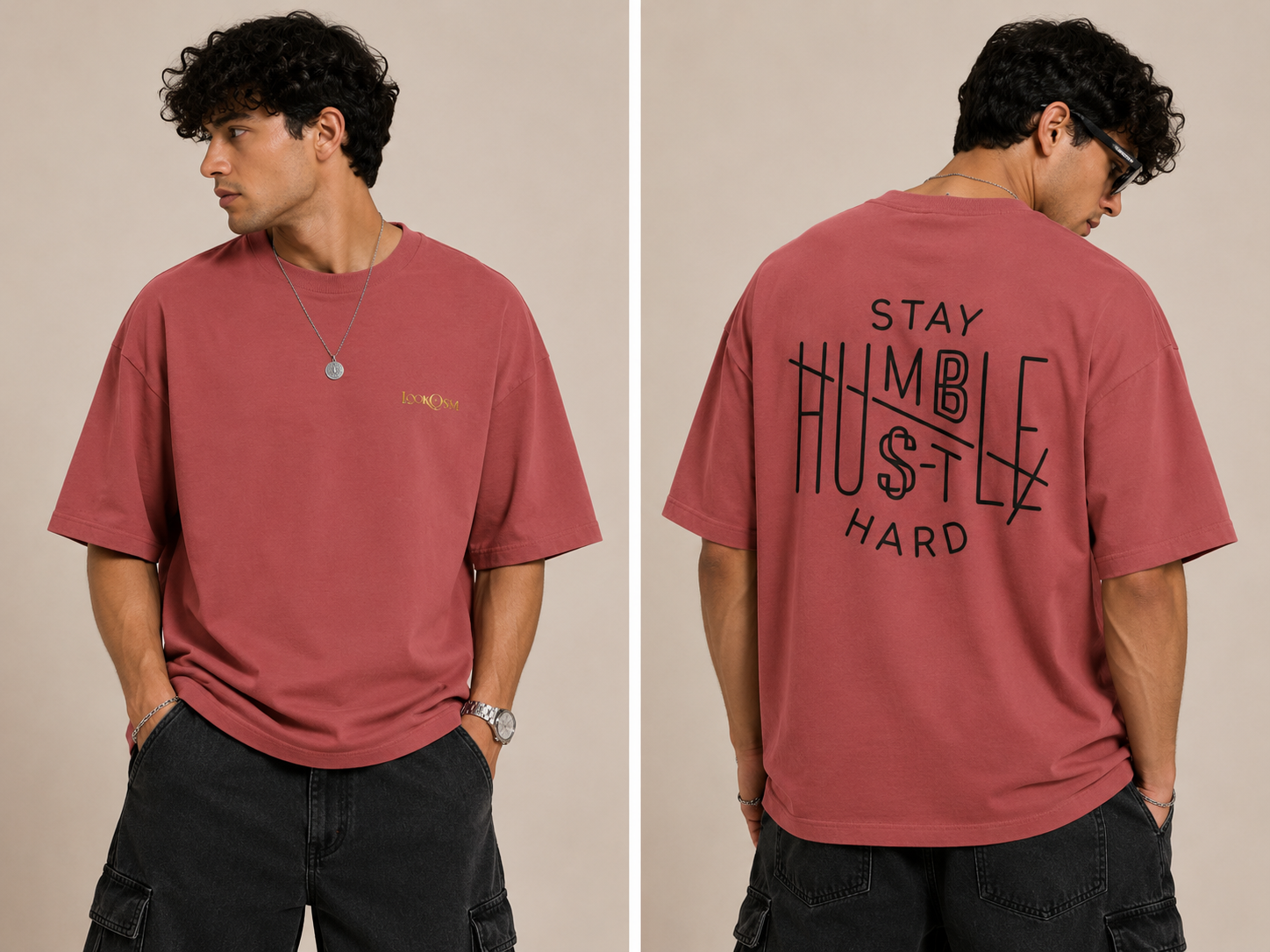 Stay Humble Premium Oversized Tee