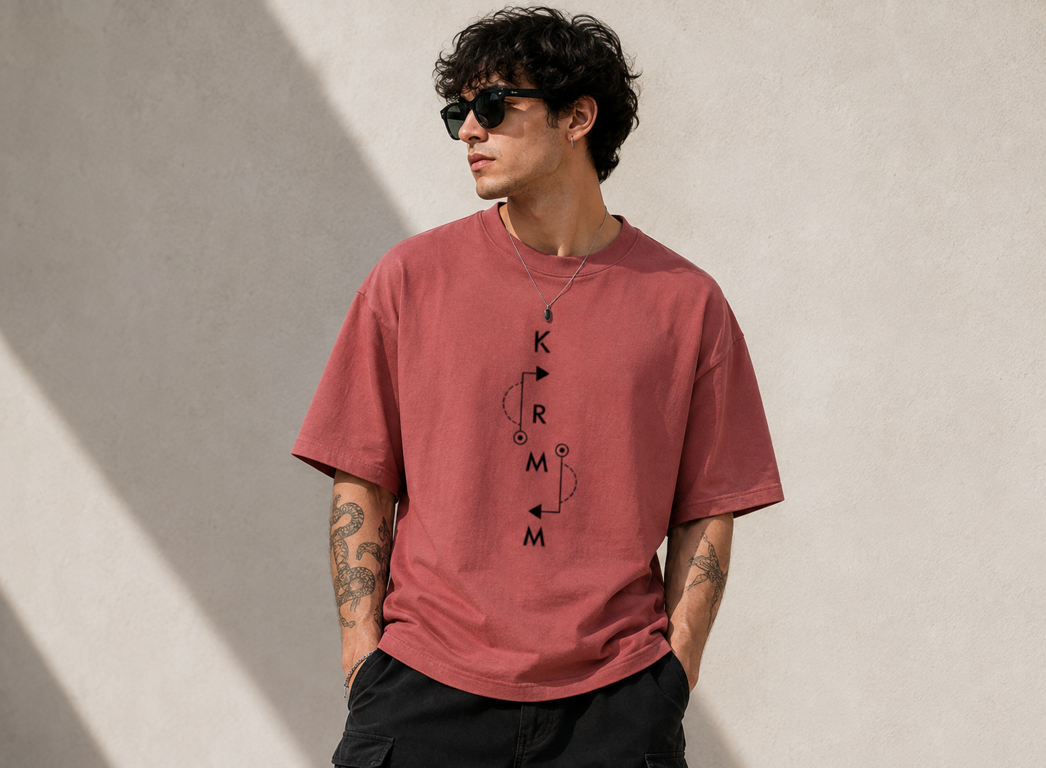 KARMA Oversized Classic Tee