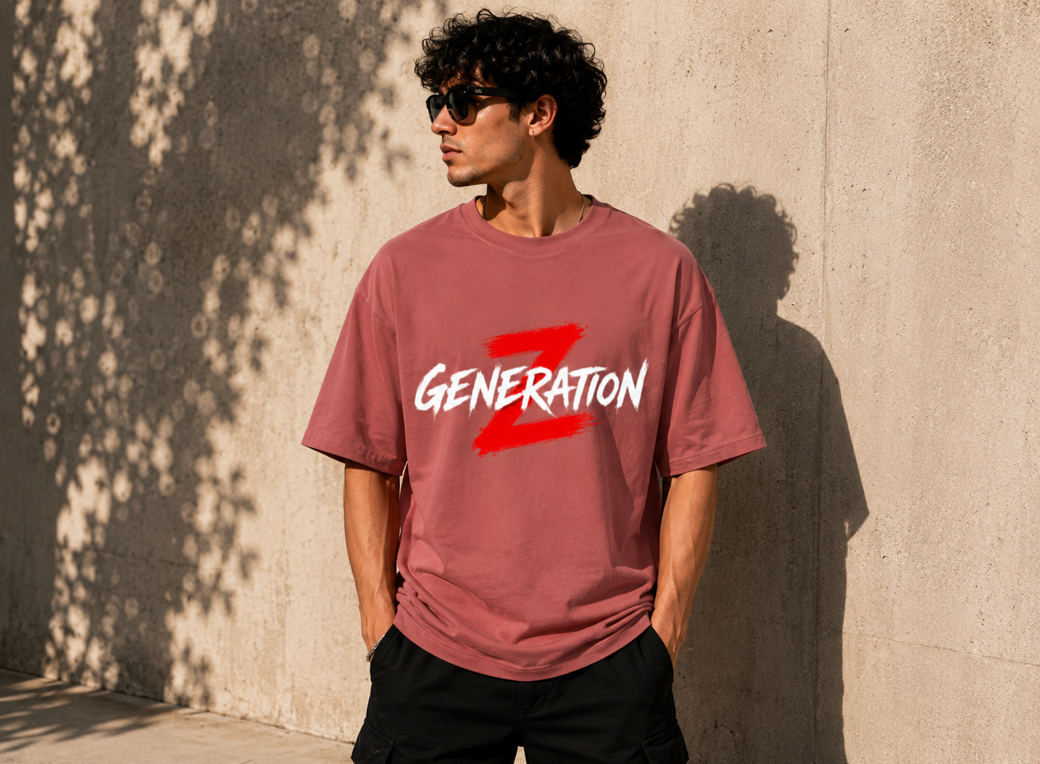 Generation Z Unisex Oversized Tee