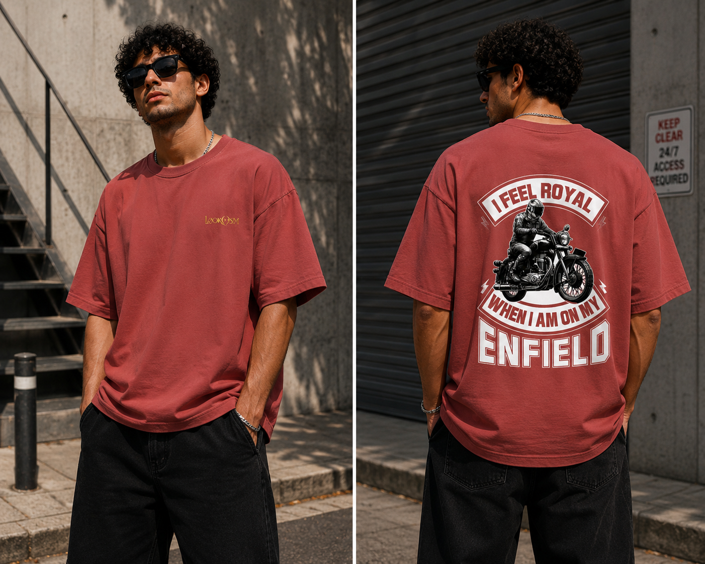 Royal Enfield Premium Oversized Tee