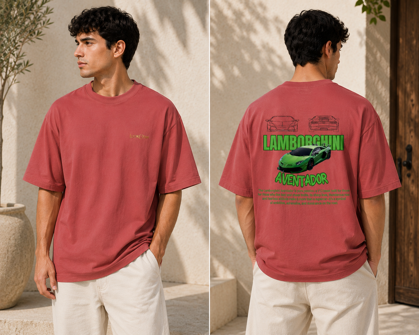Lamborghini Oversized T-Shirt