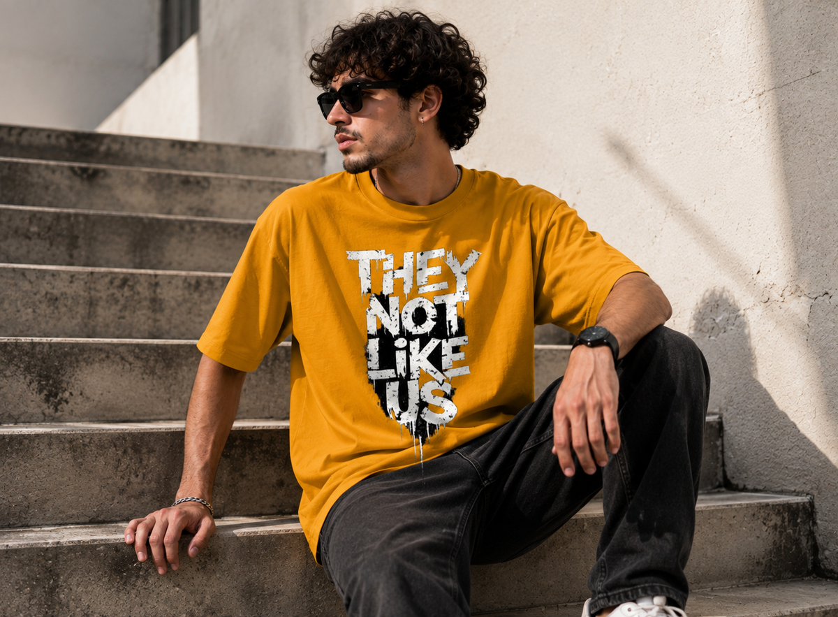 They Not Like Us Oversized Tee
