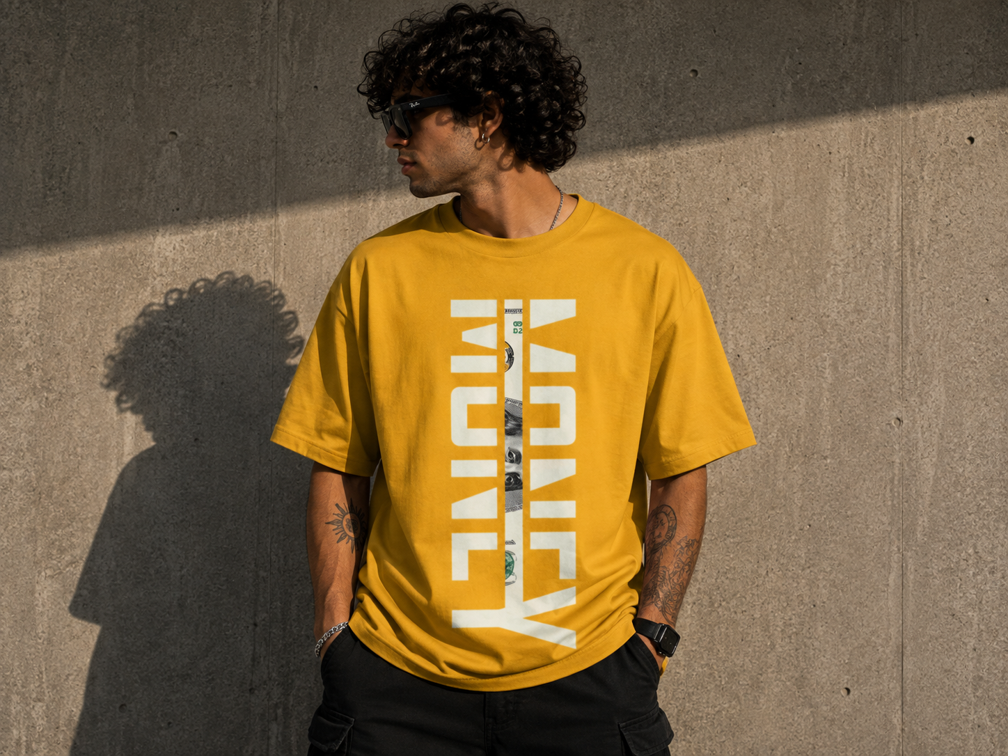 Money Unisex Oversized Tee