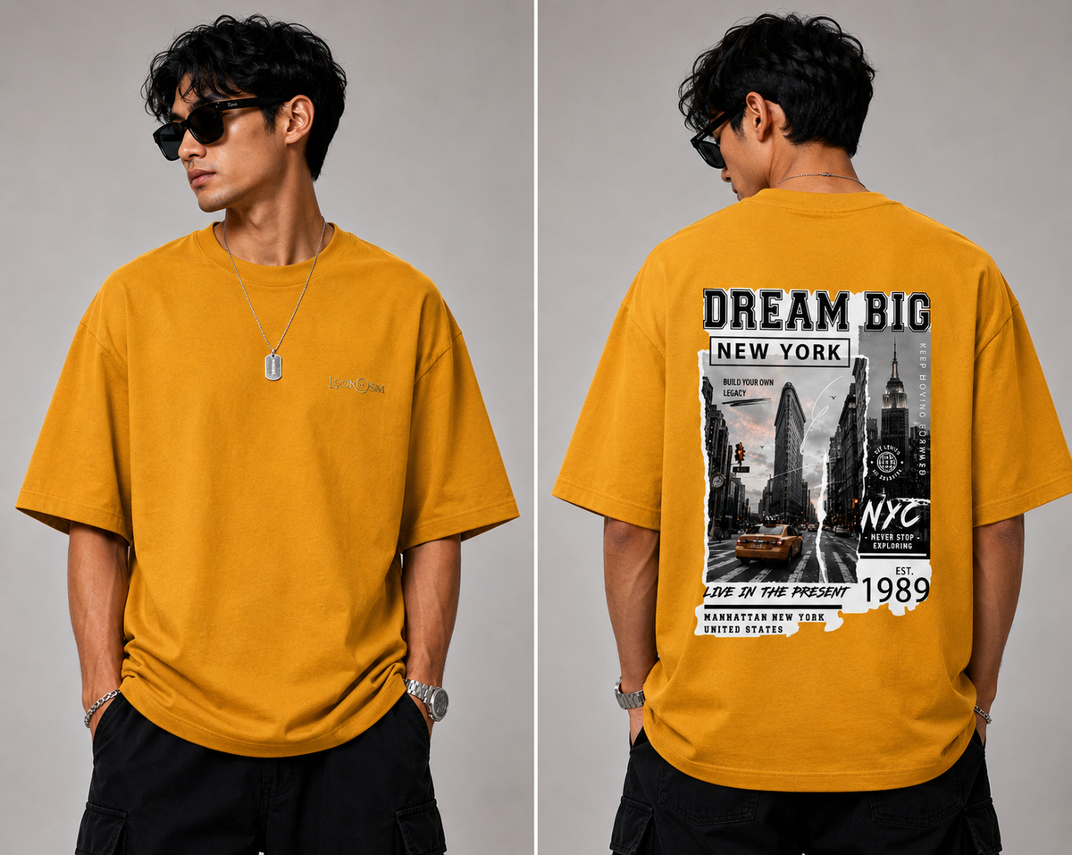 Dream Big NYC Oversized Tee