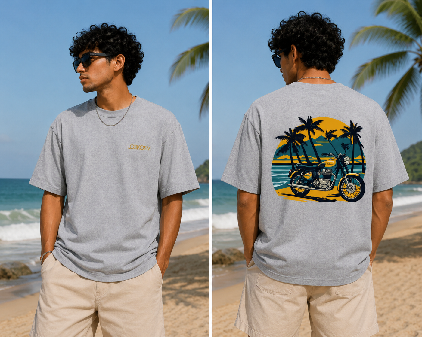 Sunset Ride Oversized Tee
