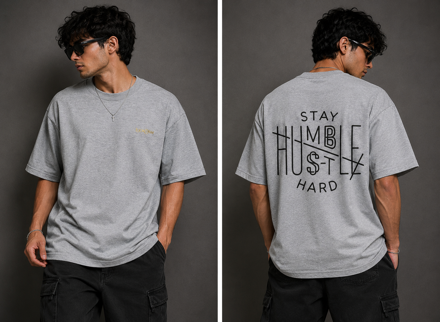 Stay Humble Premium Oversized Tee