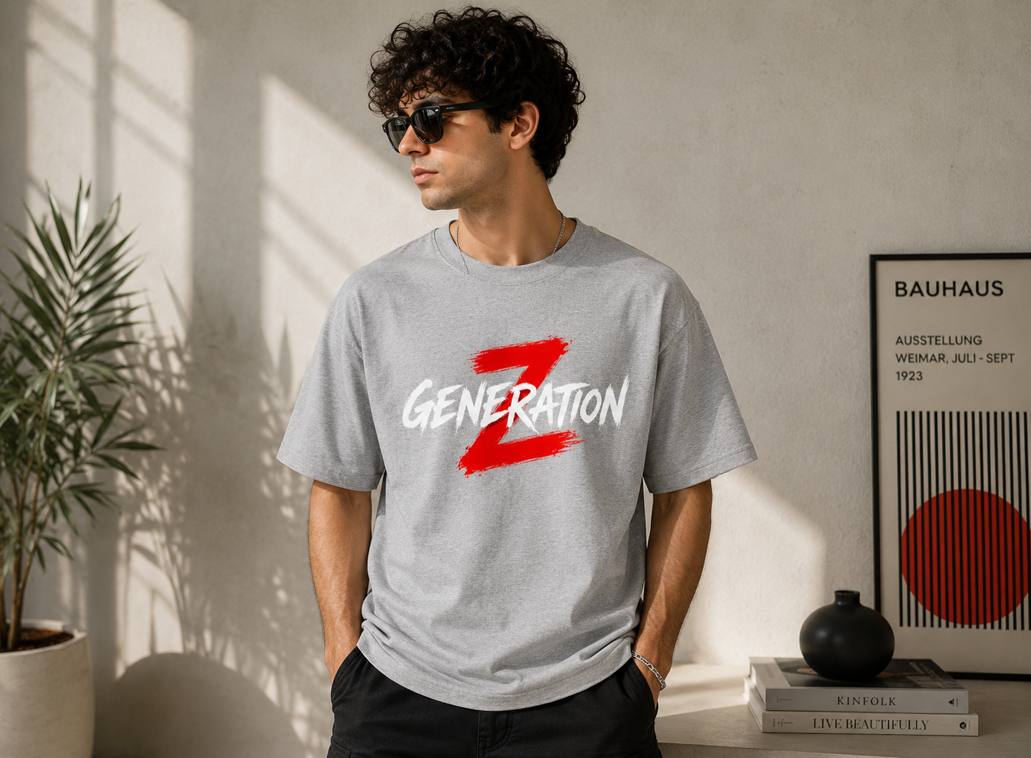 Generation Z Unisex Oversized Tee