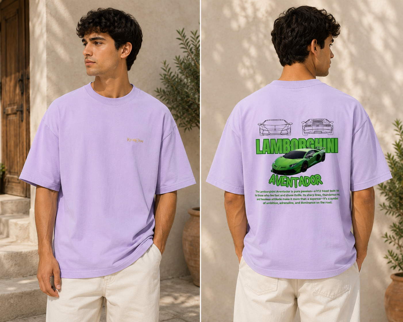 Lamborghini Oversized T-Shirt