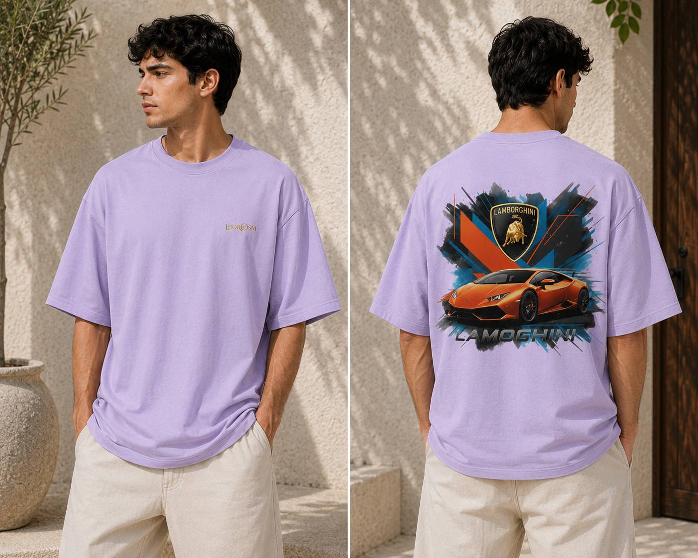 Lamborghini Oversized Tee