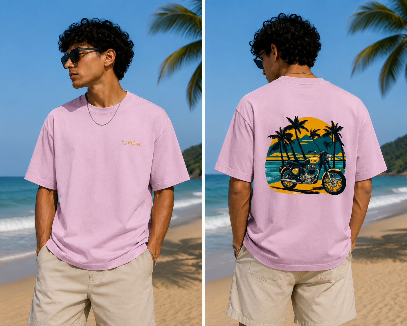 Sunset Ride Oversized Tee