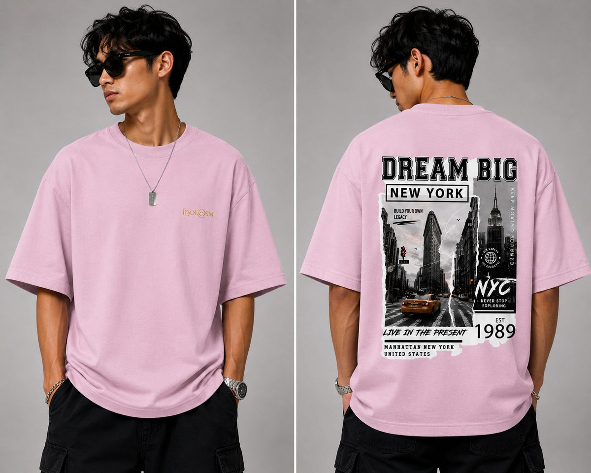 Dream Big NYC Oversized Tee