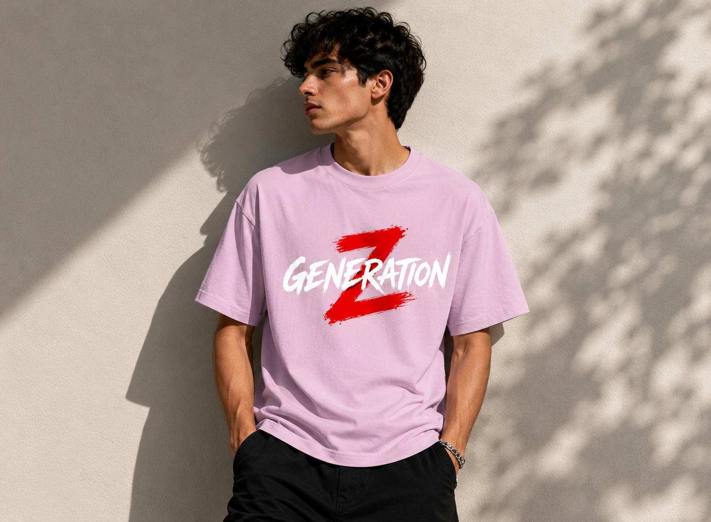 Generation Z Unisex Oversized Tee