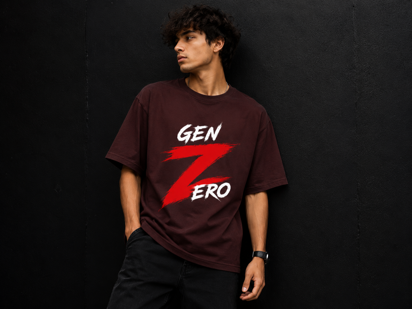 GEN ZERO Unisex Oversized Tee