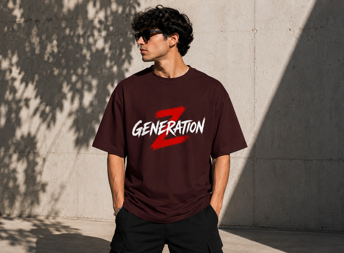 Generation Z Unisex Oversized Tee