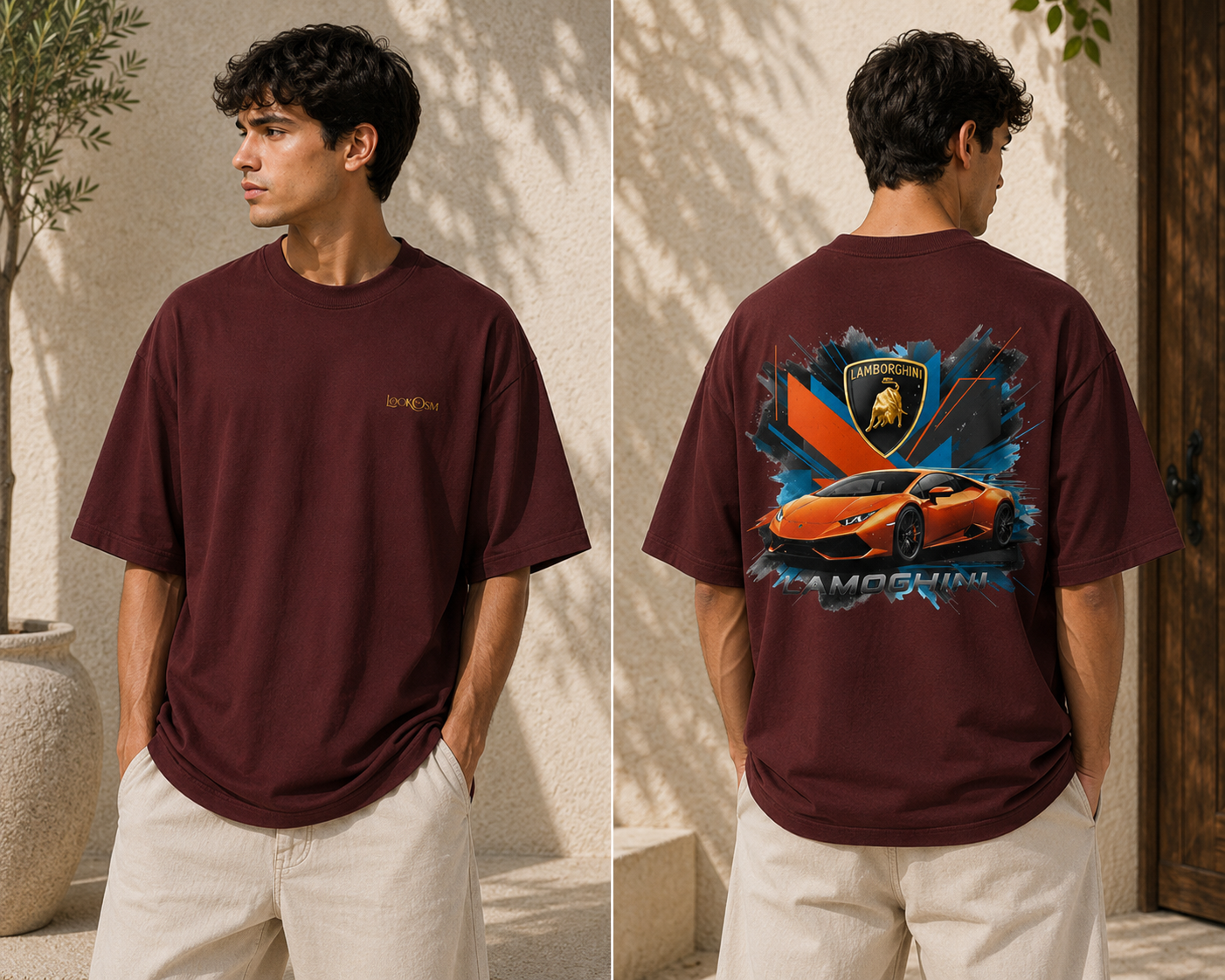 Lamborghini Oversized Tee