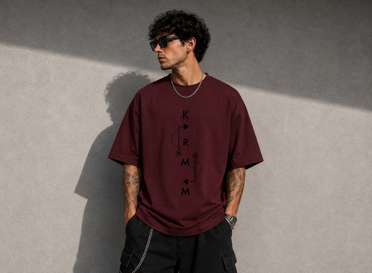 KARMA Oversized Classic Tee