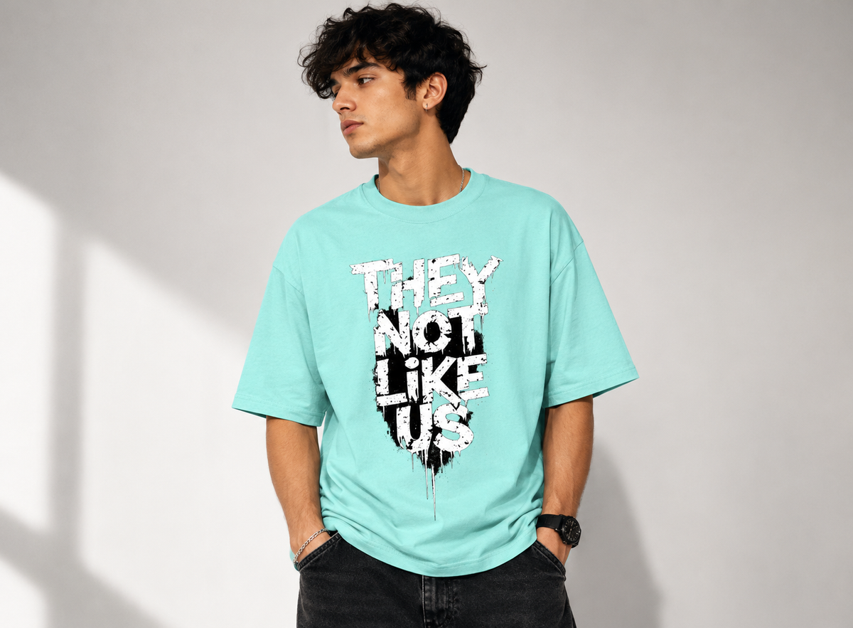 They Not Like Us Oversized Tee