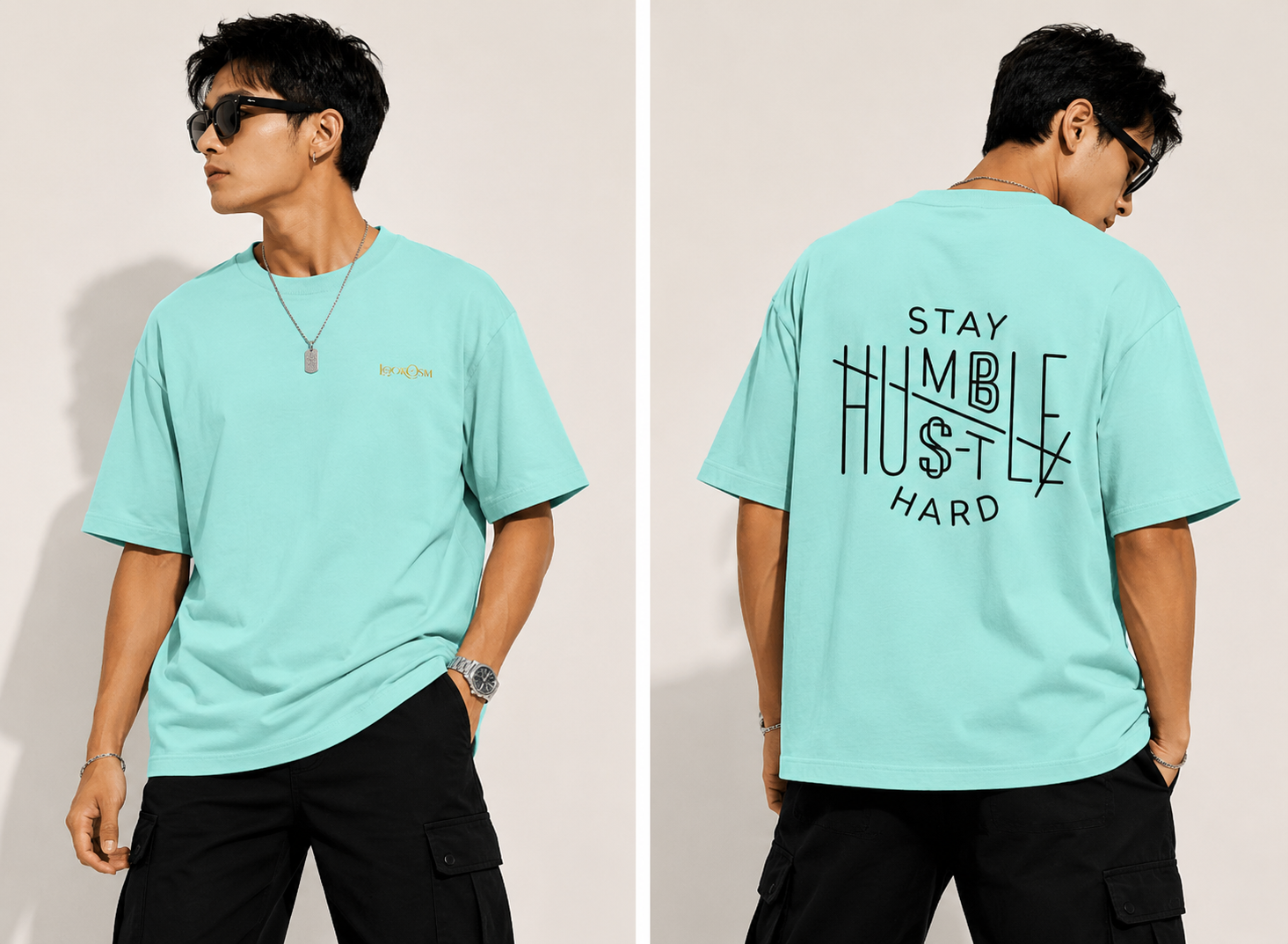 Stay Humble Premium Oversized Tee