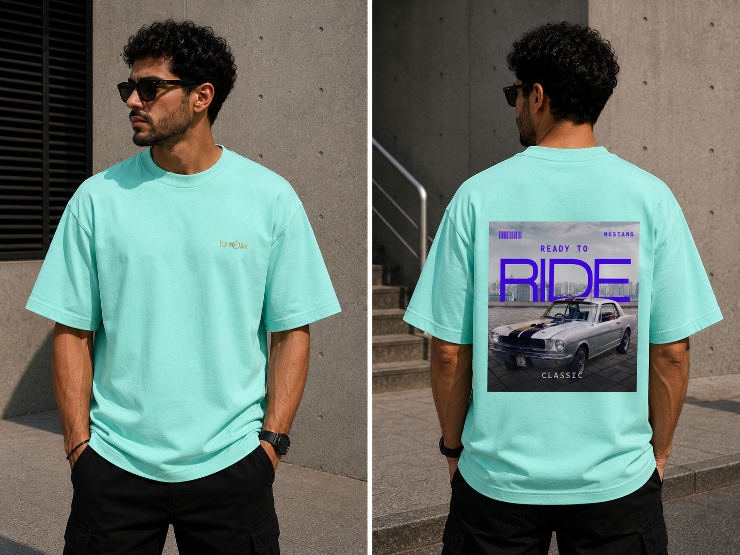 Mustang Oversized Tee
