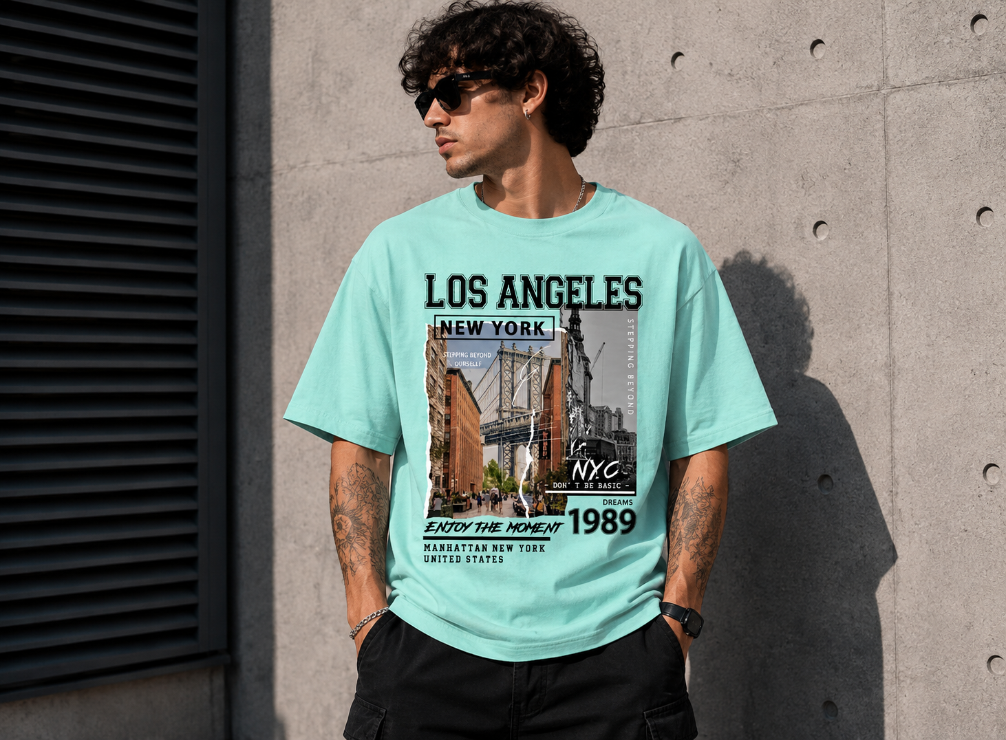 LOS ANGELES Oversized Tee