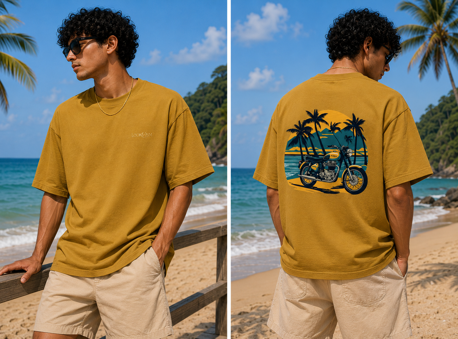 Sunset Ride Oversized Tee