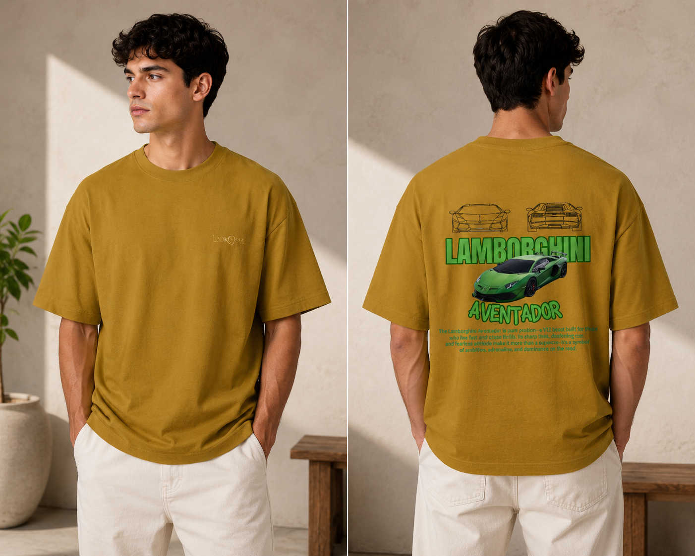 Lamborghini Oversized T-Shirt