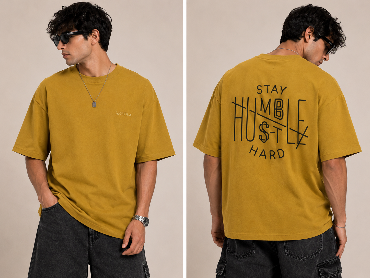 Stay Humble Premium Oversized Tee