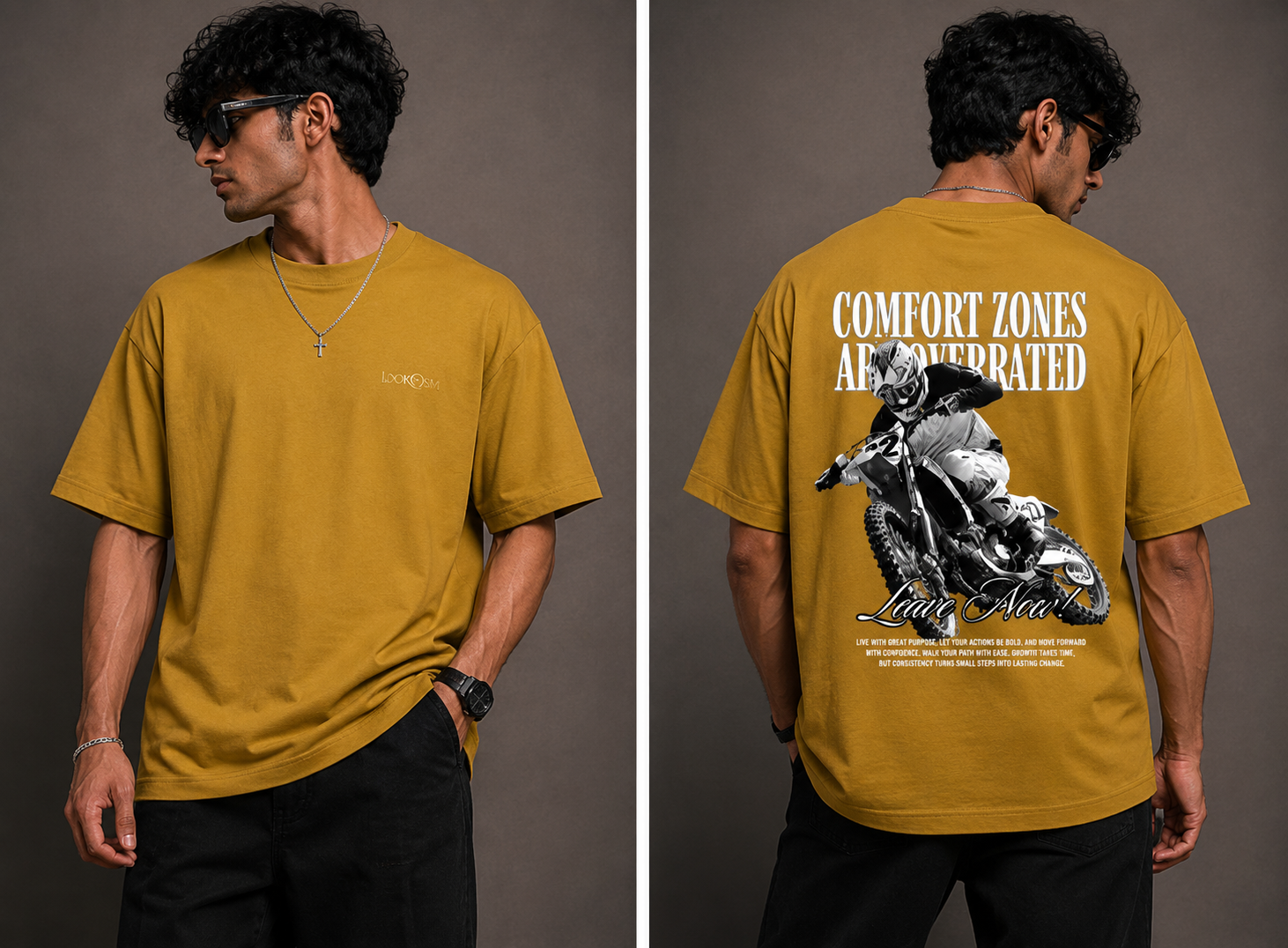 Comfort Zones Are Overrated Oversized Tee
