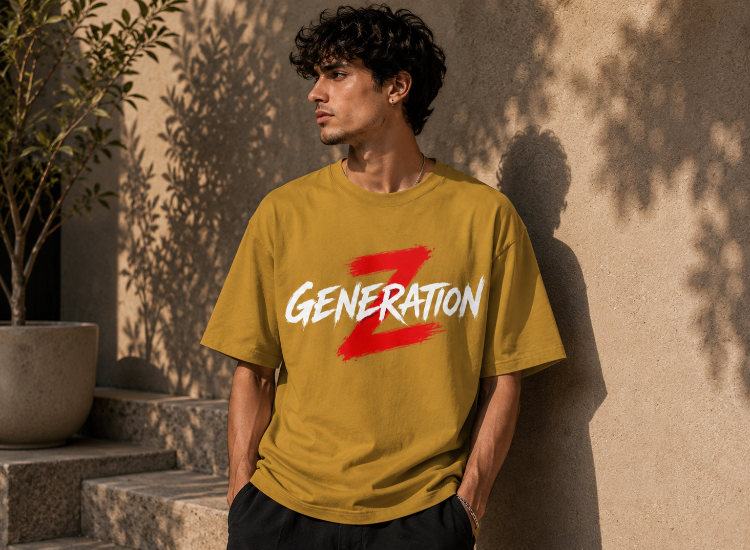Generation Z Unisex Oversized Tee